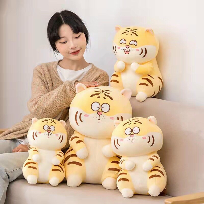Gấu bông Hổ Mập Ú Mặt Ngáo Ngơ Đáng Yêu 3 Kích Thước