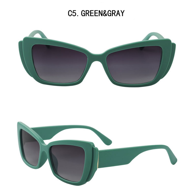 Kính Mát Mắt Mèo Đen Thời Trang Cho Nữ