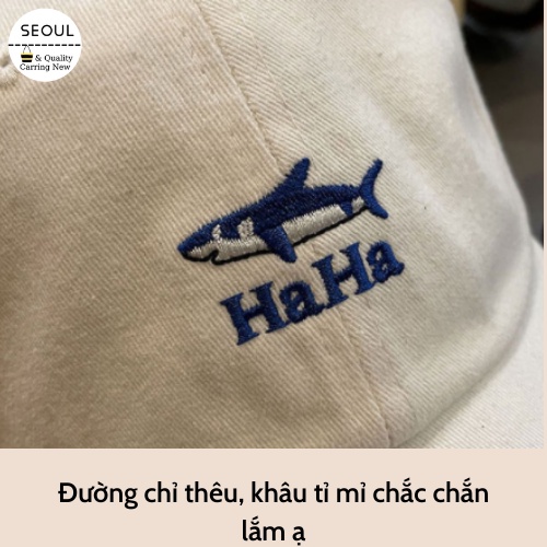 [Mã FAMARAL1 giảm 10K đơn 50K]Mũ lưỡi trai nữ Cotton họa tiết cá tính chỉ thêu vi tính hot trend hè 2021