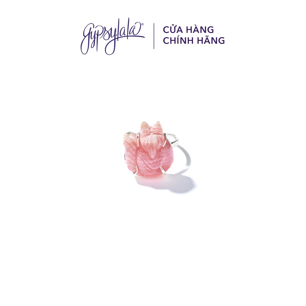 Nhẫn Hồ Ly Đá Đào Hoa Trơn SP003881 Gypsy.lala