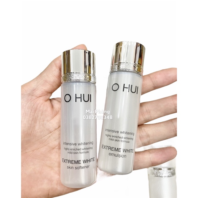 Bộ kem dưỡng trắng da Ohui Extreme White cream
