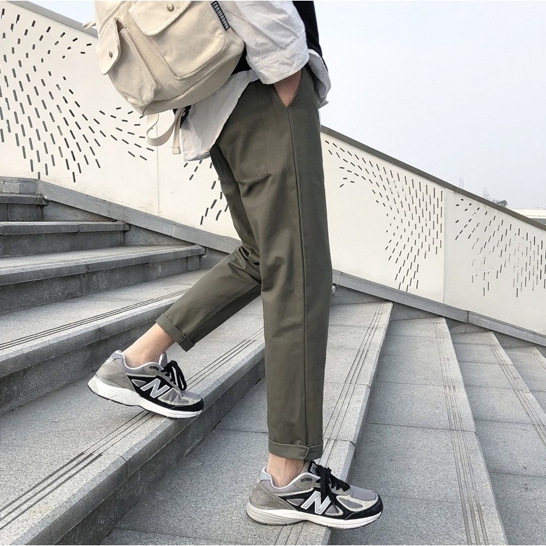 【Mã  FashionSTSTERER  Fun 1k và Single 99k】Men's pants big size/Men's wide form pants/orean Men's Casual Pant/Men's jogger pant | BigBuy360 - bigbuy360.vn