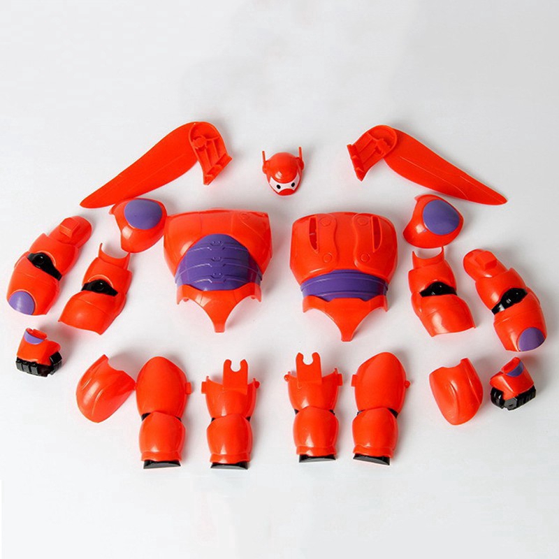 Kids Big Hero Assembly Deformation Toys Baymax Robot Movable Model