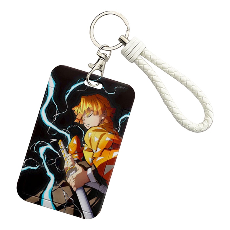 Dây Đeo Điện Thoại / Thẻ ID / Móc Khóa In Hình Anime Demon Slayer