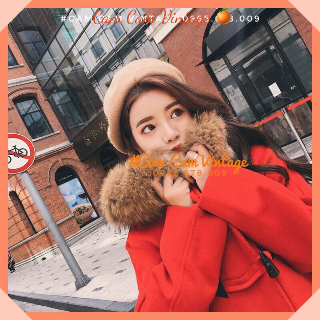 MŨ NỒI BERET DẠ DÀY XỊN