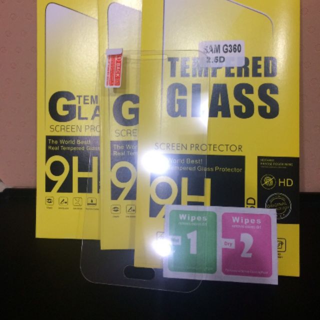Combo 3 Kính Cường Lực Cao Cấp Cho Samsung Galaxy G360