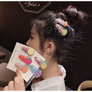 Sét 5 Kẹp tóc trái cây siêu hot