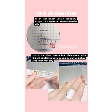 Nhẫn nữ MS438 - Bạc ta