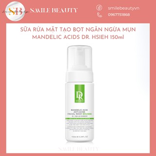Sữa rửa mặt tạo bọt ngăn ngừa mụn Mandelic acid Anti-acne Facial Wash Mousse Dr.hsieh 150ml (drhsieh)