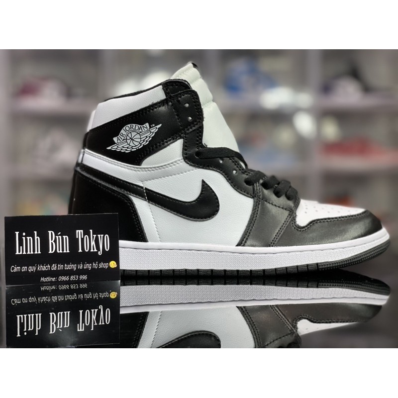 ( SHOP LINH BÚN TOKYO ) JD1 WHITE BLACK DA - full box