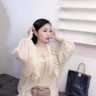 Áo voan kính hàng QC 2 lớp