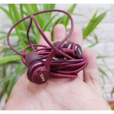 Tai nghe AKG S9 Plus màu đỏ vang, RED LIMITED Chính Hãng - Tặng kèm dây quấn bảo vệ