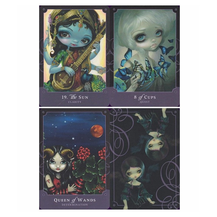 Set 80 Thẻ Bài Tarot Nhiều Màu Sắc