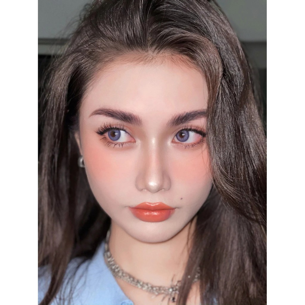 Kính áp tròng COLORHUNTER dùng 1 năm 14.0mm 0 - 8 độ 1 cặp cao cấp