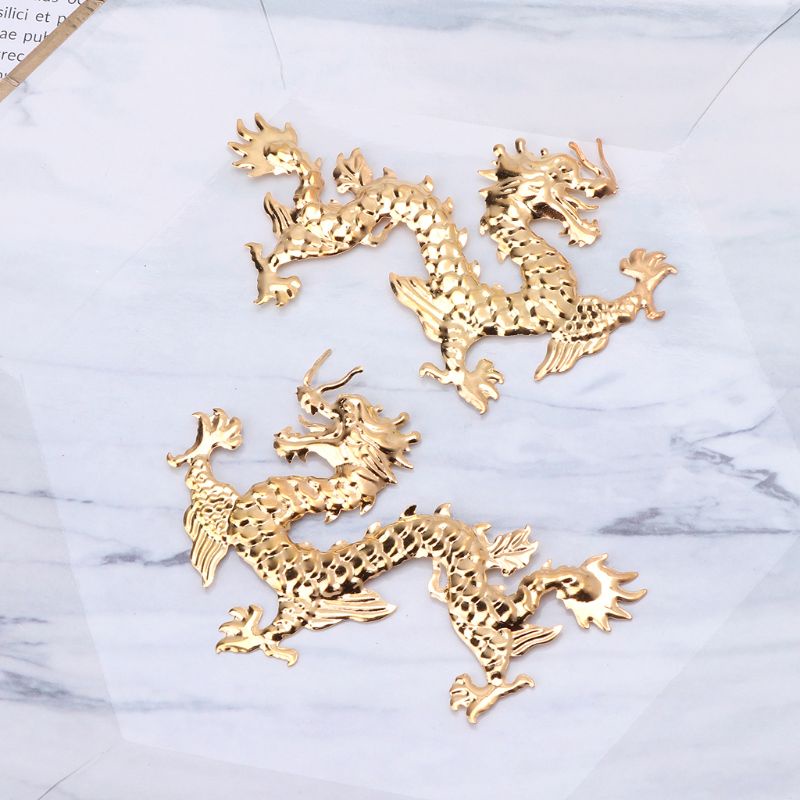Khuôn Làm Epoxy Bằng Đồng Hình Bướm / Rồng / Lá Mỏng DIY