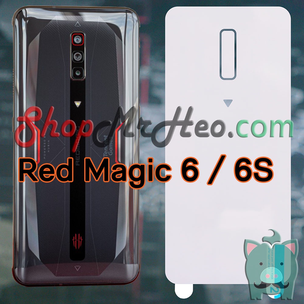 Dán Dẻo PPF Full Mặt Sau Lưng ZTE Nubia Red Magic 6 Pro - 6 - 6S - 6R - Magic 5G - 5S - 5