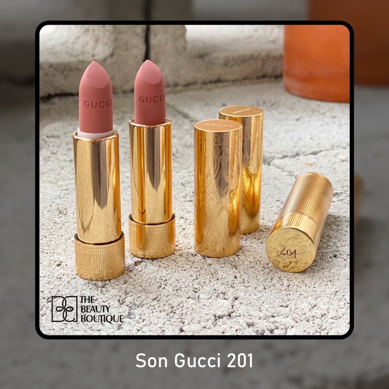 Son Gucci Matte màu 201, 204 và 302