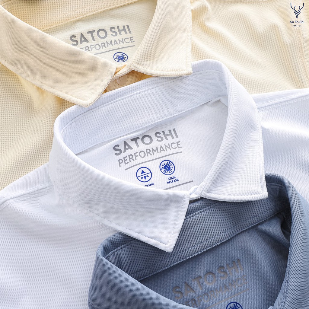 |Hẻm Store| Áo Polo Nam, áo thun có cổ nam SATOSHI SAPL26 tay ngắn dáng thể thao  cotton mát mềm thấm hút mồ hôi tốt | BigBuy360 - bigbuy360.vn