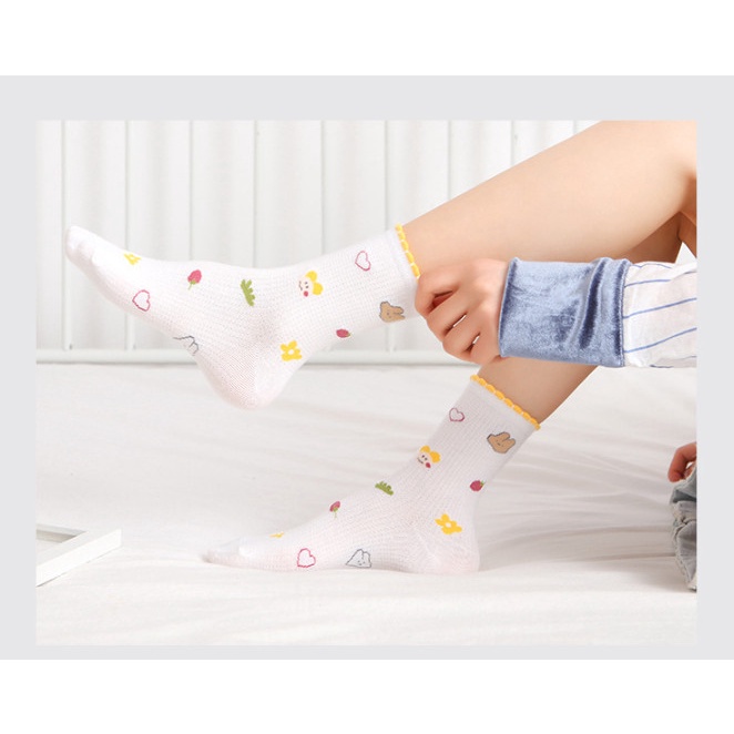 Vớ Tất nữ cao cổ phong cách Hàn Quốc siêu dễ thương và xinh xắn.