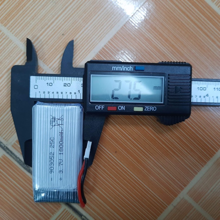 Pin máy bay 3.7v dung lượng lớn 1800mAh tái sạc nhiều lần