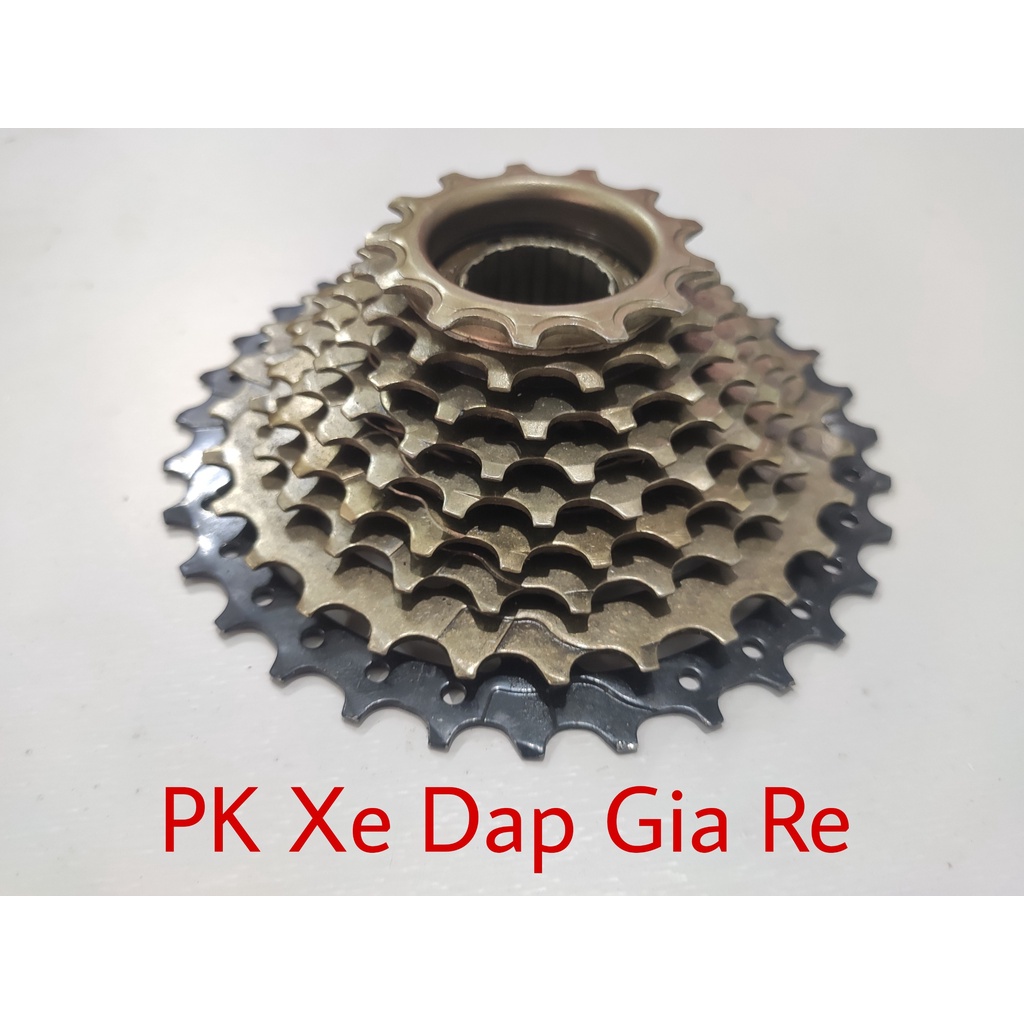 Líp vặn xe đạp thể thao 9 tầng cao cấp, líp vặn xe đap 9 tầng - PK Xe Dap Gia Re