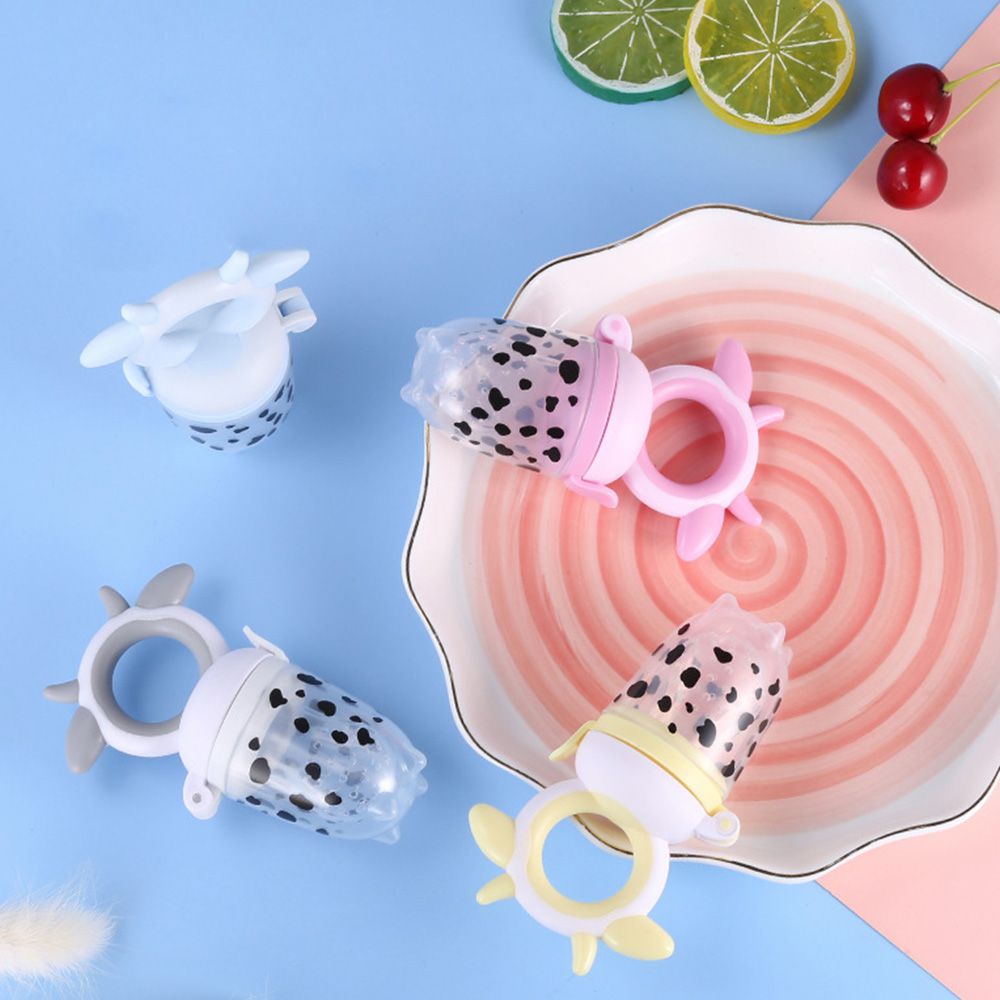 Núm ti ngậm thức ăn trái cây bằng silicone an toàn cho bé