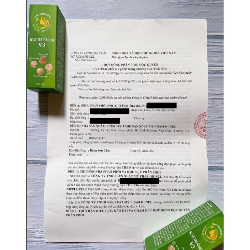 Serum Sẹo Lồi - Sẹo Lõm - Sẹo Rỗ Lâu Năm Scar Treatment V3 | BigBuy360 - bigbuy360.vn