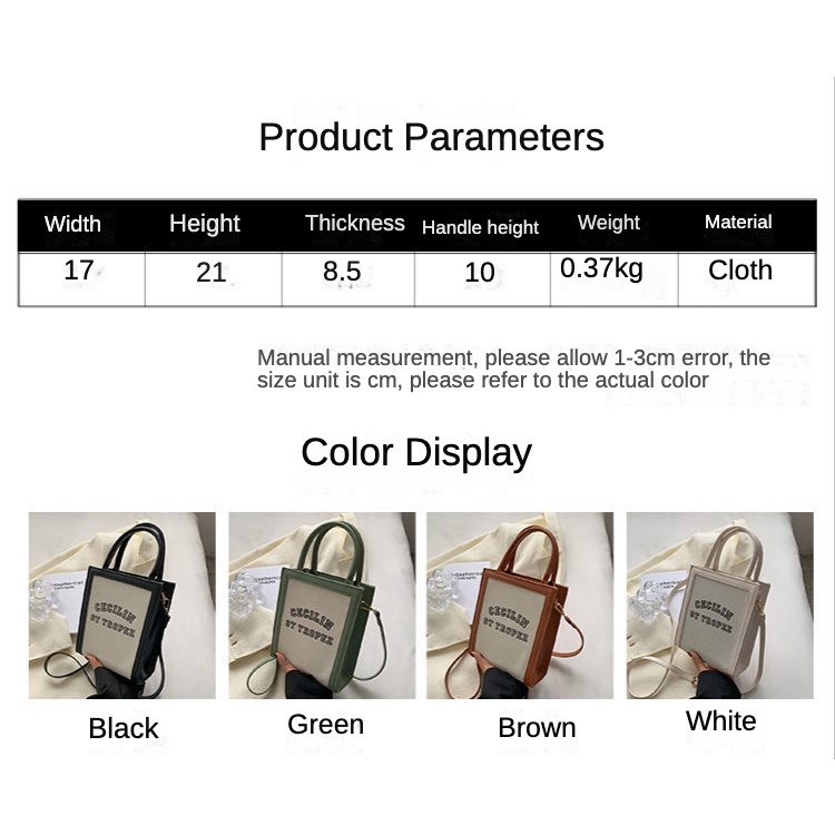 Túi Xách Đeo Vai Hình Vuông Nhỏ Gọn Phong Cách Phương Tây 2022