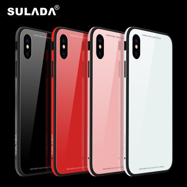 Ốp lưng kính iPhone 6/ 6S - 7 Plus/ 8 Plus hiệu Sulada
