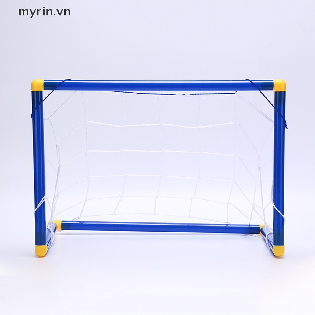 Bộ Lưới Chơi Bóng Đá Mini Gấp Gọn Kèm Bơm Dành Cho Trẻ Em