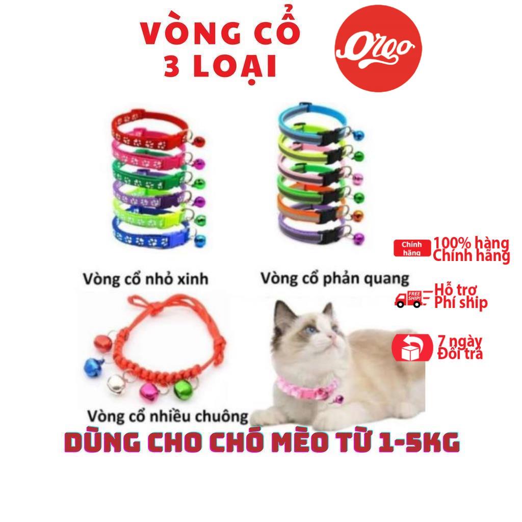 Vòng cổ chó mèo cao cấp ORGO (3 loại) Dùng cho chó mèo từ 1-5kg