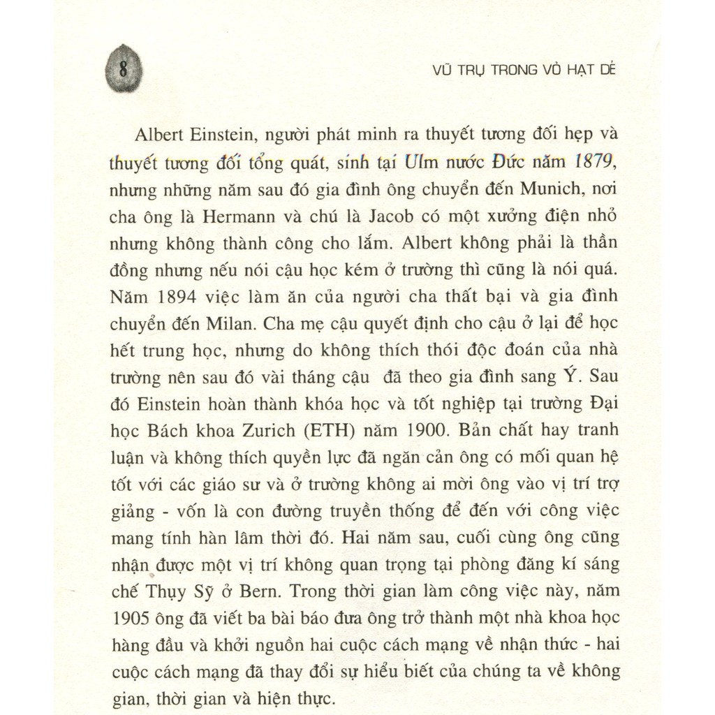 (Sách Thật) Vũ Trụ Trong Vỏ Hạt Dẻ - Stephen Hawking (Tái bản) | BigBuy360 - bigbuy360.vn