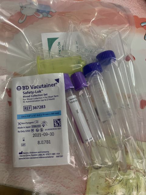 Bộ kit PRP xanh dùng trong spa. Siêu RẺ