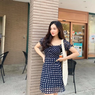 ĐẦM CÚC TAY BO KÈM HÌNH THẬT