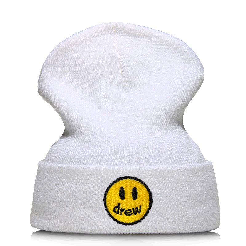 Mũ dệt kim LINJW chất liệu cotton phong cách Hàn Quốc