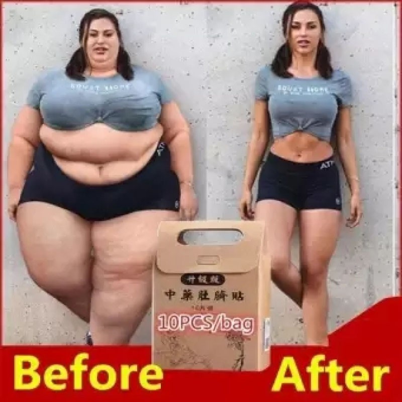 Hộp 10 Miếng Dán Bụng Giảm Béo Giảm Cân Đốt Cháy Mỡ Thừa Thảo Dược Đông Y Hiệu Quả An Toàn Dáng Gọn