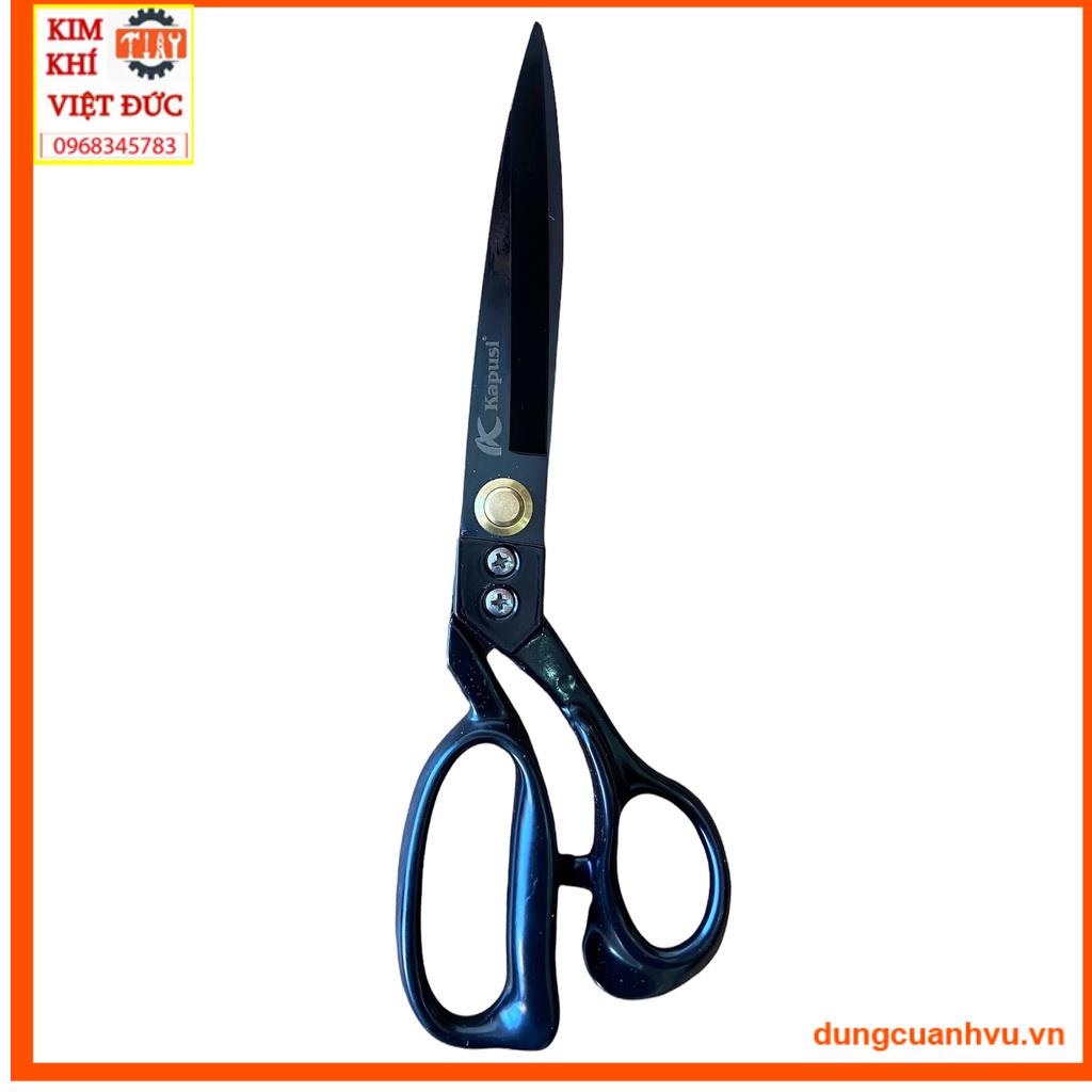 KÉO CẮT VẢI LƯỠI THÉP CRV CAO CẤP KAPUSI KÉO MAY CĂT ĐA NĂNG