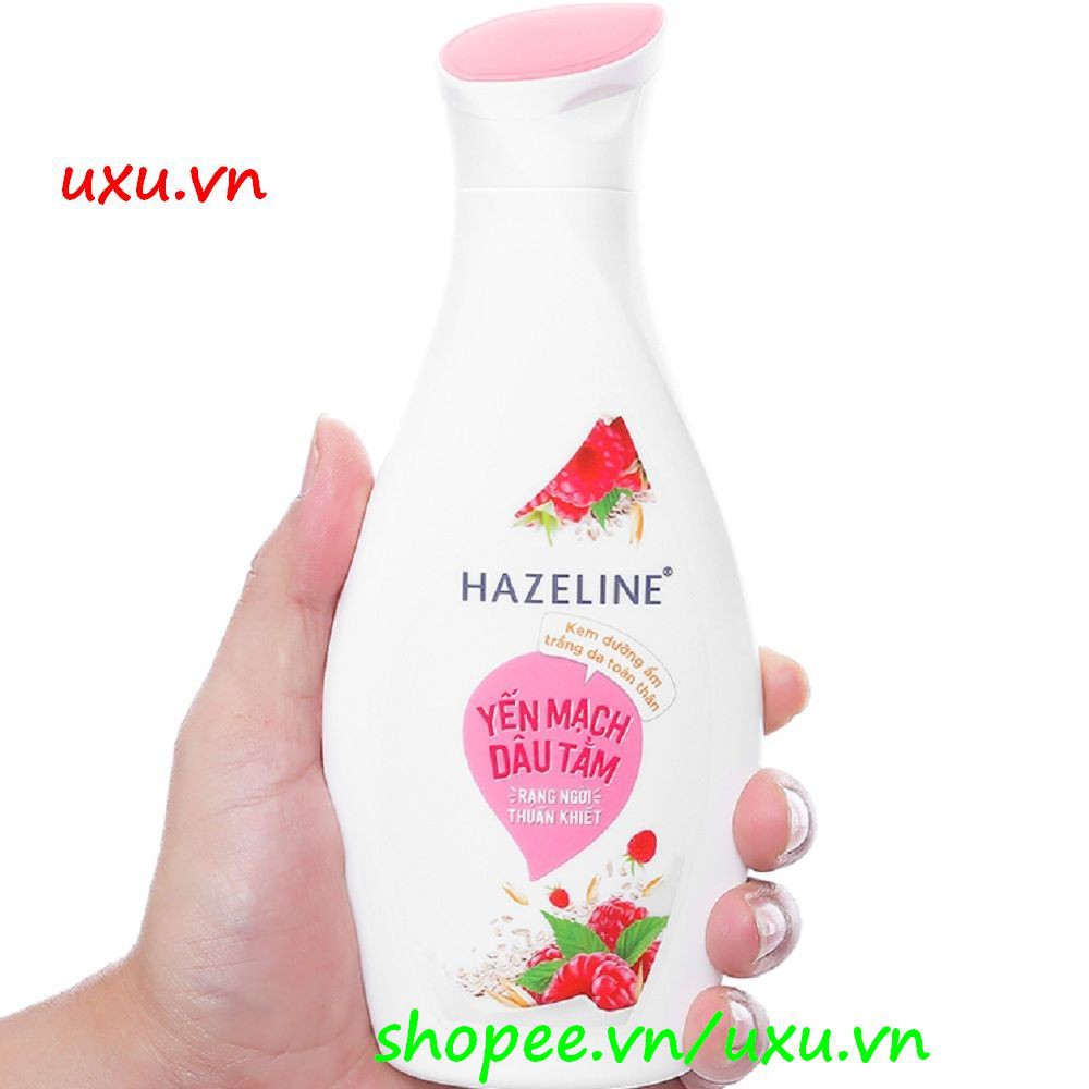 Sữa Dưỡng Thể 230Ml Hazeline Dưỡng Trắng Da Yến Mạch Dâu Tằm, Với uxu.vn Tất Cả Là Chính Hãng.