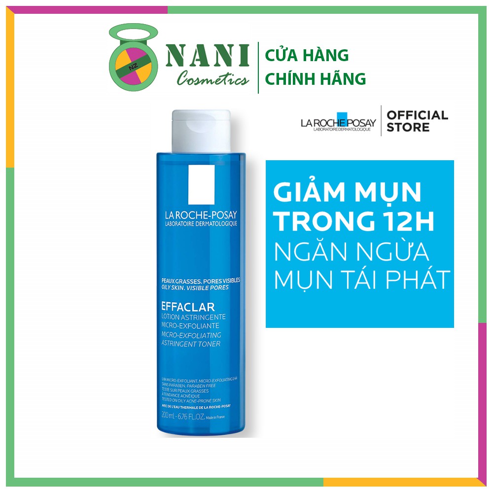 Nước cân bằng dành cho da dầu La Roche Posay Effaclar Astringent Lotion 200ml | BigBuy360 - bigbuy360.vn