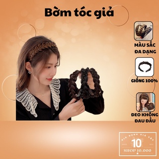 Băng Đô Kiểu Tóc Giả Thắt Bím - Bờm tóc tết cao cấp cho nữ