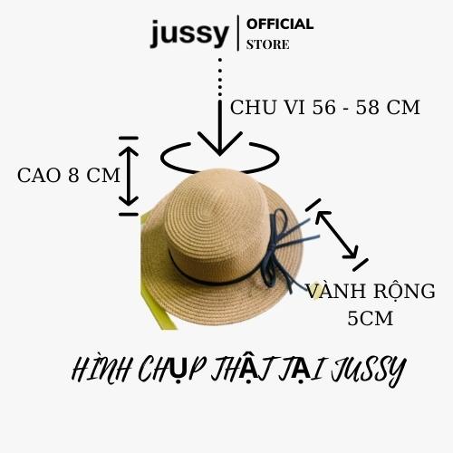 Nón Cói Đi Biển Thắt Nơ Dây Mảnh JCB03 Kiểu Mũ Cói Rộng Vành Nhiều Màu Hot Trend