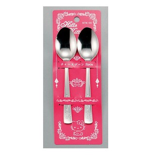 Set 2 thìa inox Hello Kitty cho bé (Hàng nội địa Nhật)
