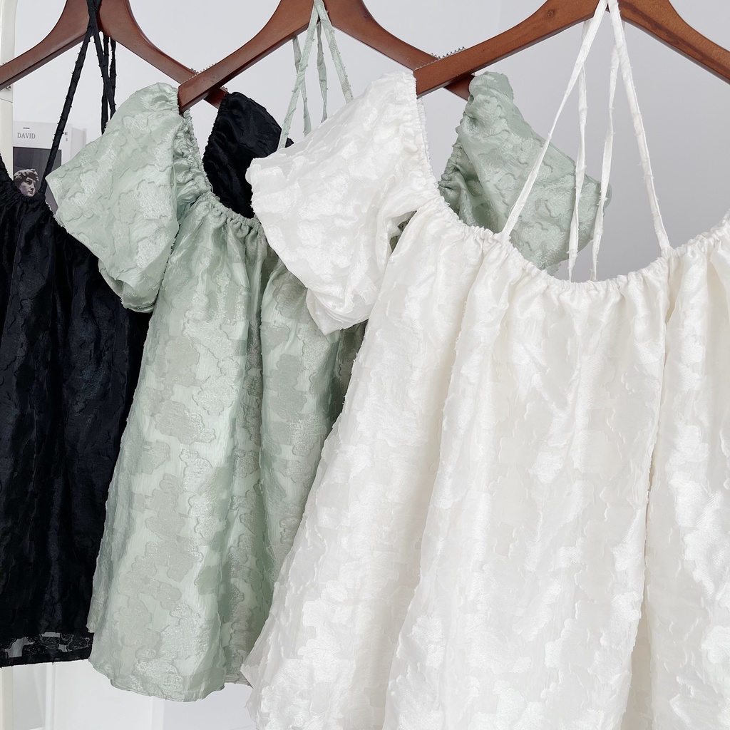Áo trễ vai mặc được nhiều kiểu xinh xắn - Meo Top