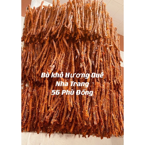 BÒ KHÔ QUE HƯƠNG QUÊ NHA TRANG - GÓI 500g