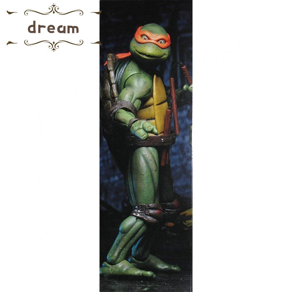 【DREAMLIFE】NECA Teenage Mutant Ninja Turtles 1990 Movie Official 7 TMNT Action Figure
