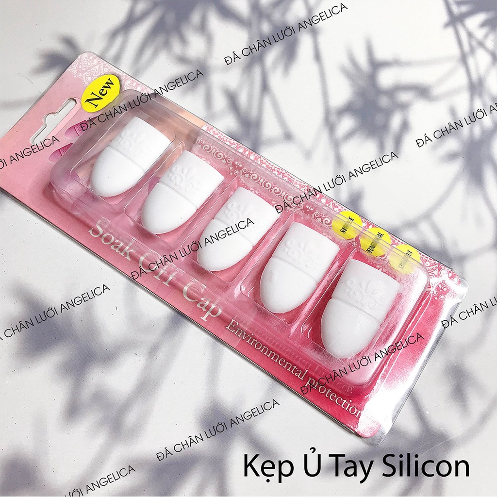 Kẹp Silicon Ủ Móng Tay Phá Sơn Gel Siêu Chắc ANGELICA UTS