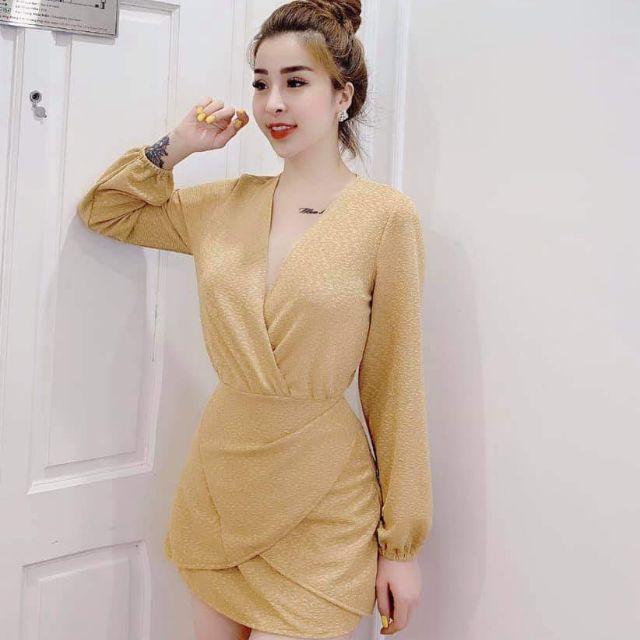 Đầm nhũ kim tuyến