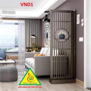 Vách ngăn tủ kệ VND1- Nội thất lắp ráp Viendong Adv
