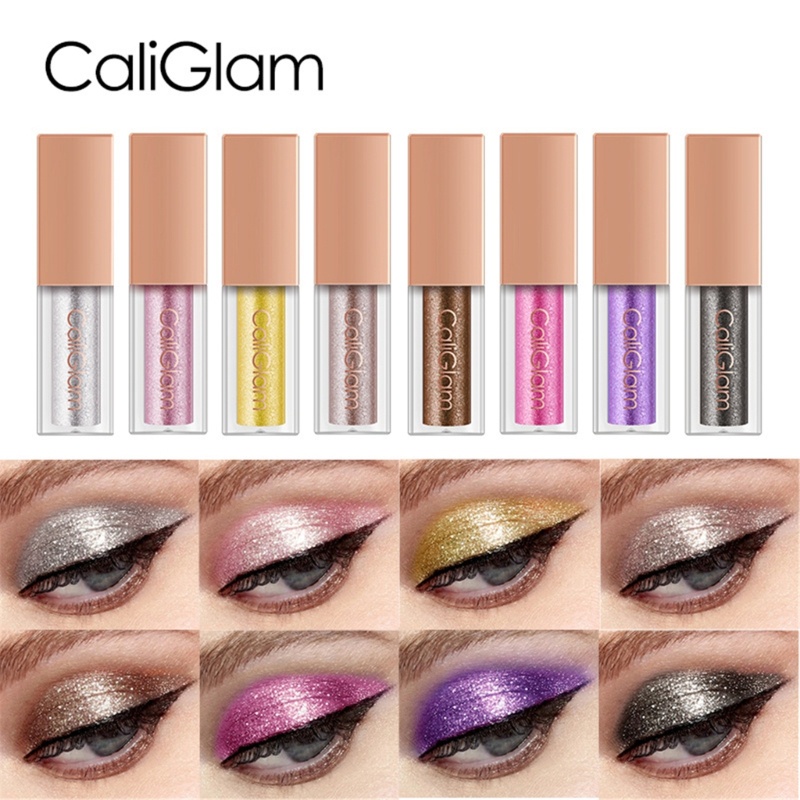 Phấn Mắt Dạng Lỏng 8 Màu Lấp Lánh Tùy Chọn Chống Thấm Nước Nhanh Khô