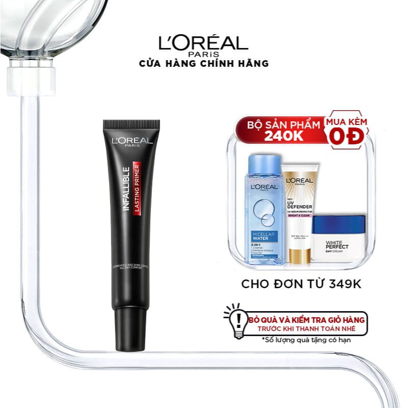 Kem lót mịn da kiềm dầu lâu trôi 24H L'Oreal Paris Infallible Primer 30ml